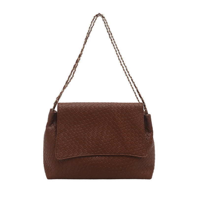 Korean Style ins Chain Bag Versatile Simple Large Capacity Shoulder Bag New Large Underarm Bag Commuter Bag