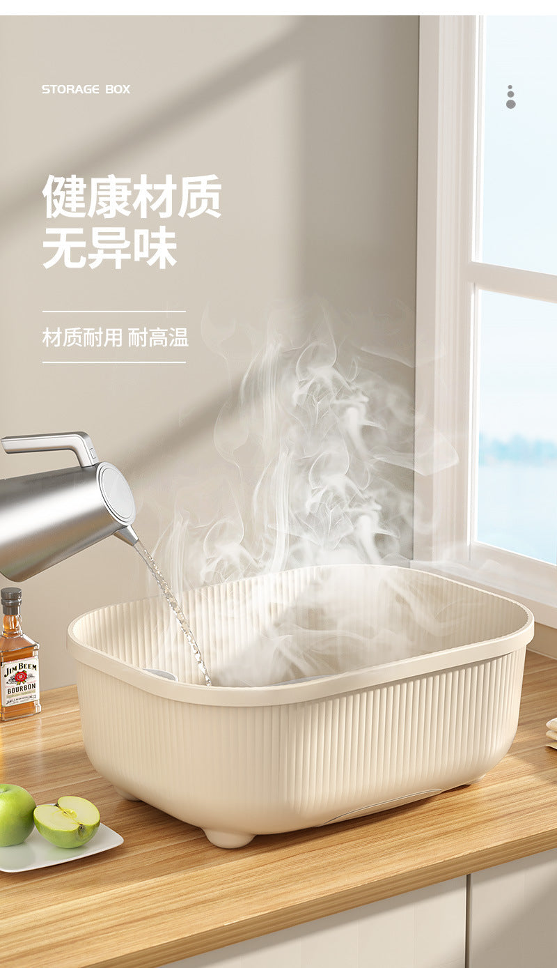 Bowl and Chopstick Storage Box with Lid, Draining Bowl Rack, Dish Plate Box, Baby Bottle, Tableware, Kitchen Household Bowl Cabinet