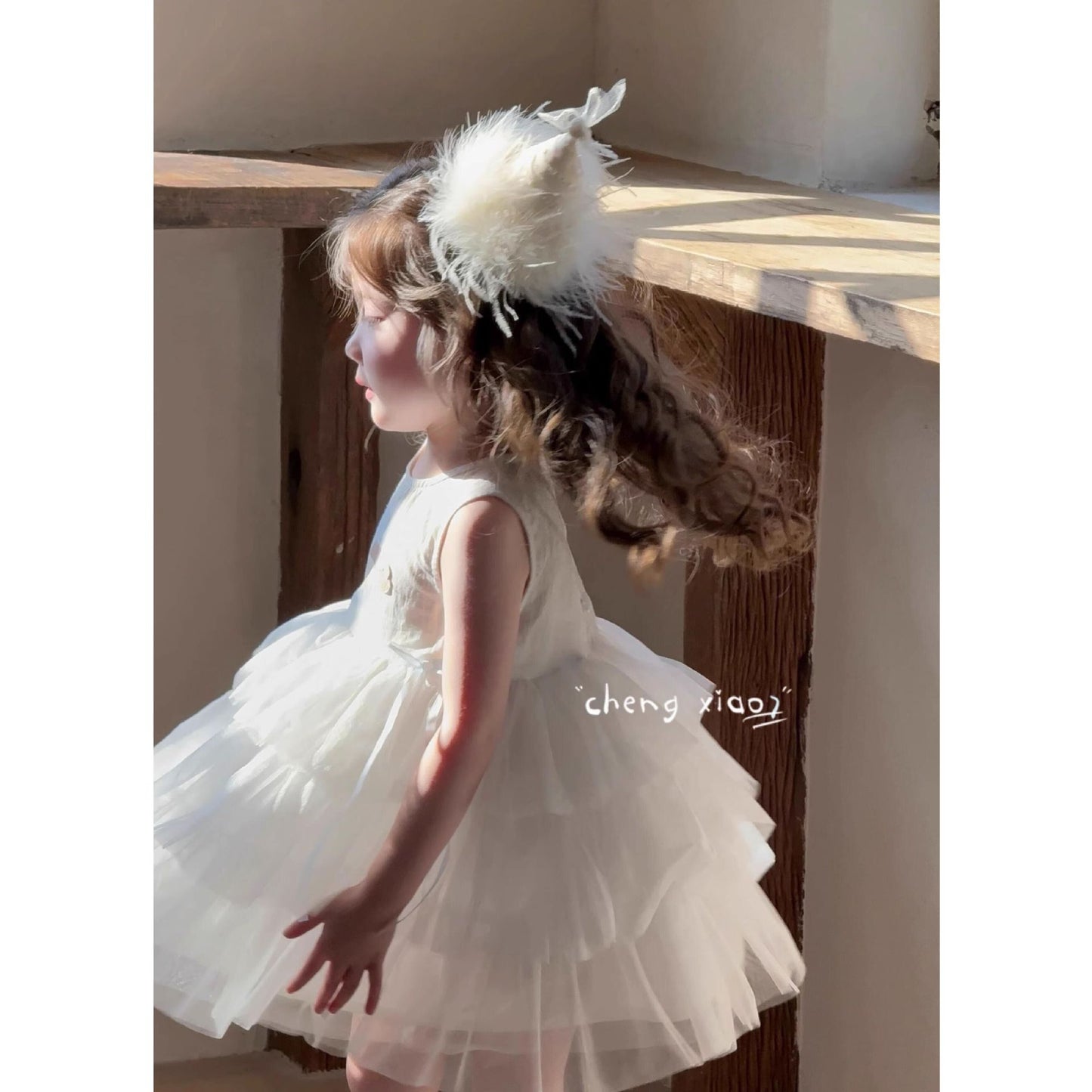 Sweet Little Girl Dress Summer Children's Clothing New Birthday Dress Children's Tulle Dress Princess Dress Girl Cake Dress