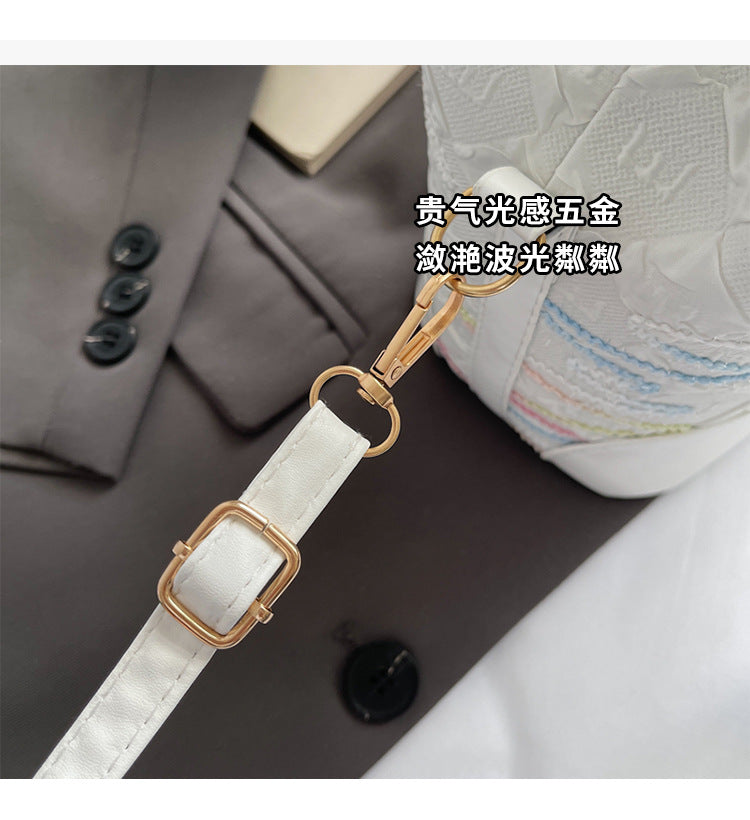 Drawstring Bucket Bag for Women New Style2025High-end Niche Super Popular Single Shoulder Bag Autumn Winter Versatile Crossbody Bag