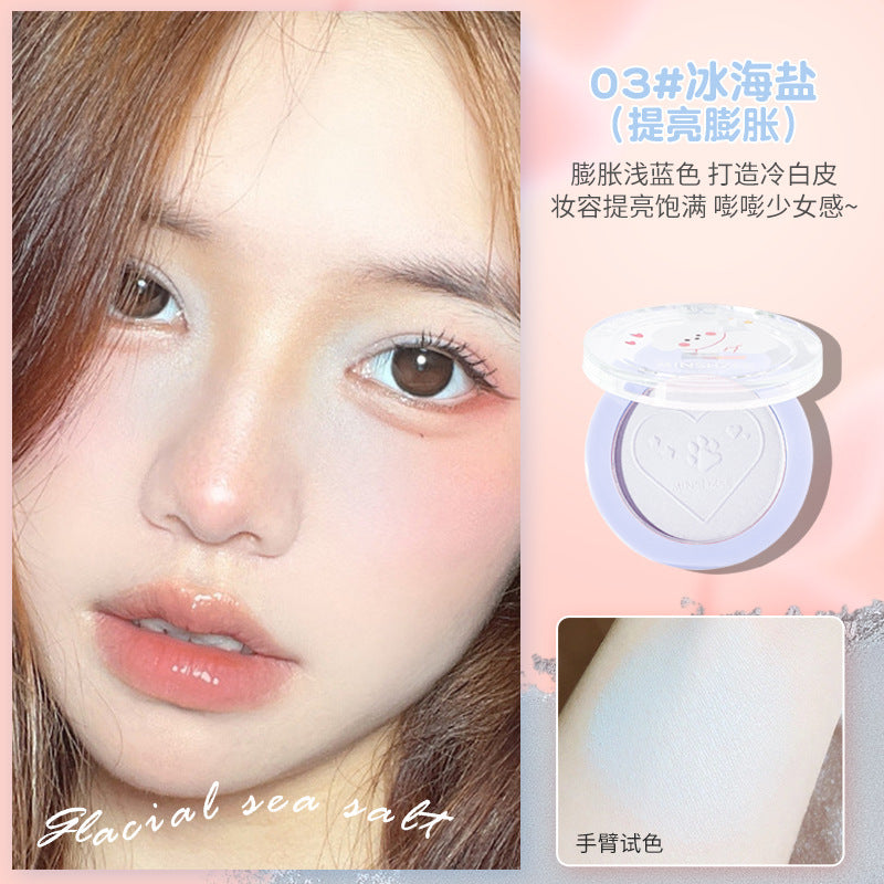 Ming Xizhi Sunshine Vitality Single Color Blush Natural Matte Brightening Expanding Color Rouge Enhancing Complexion Atmosphere Series2034