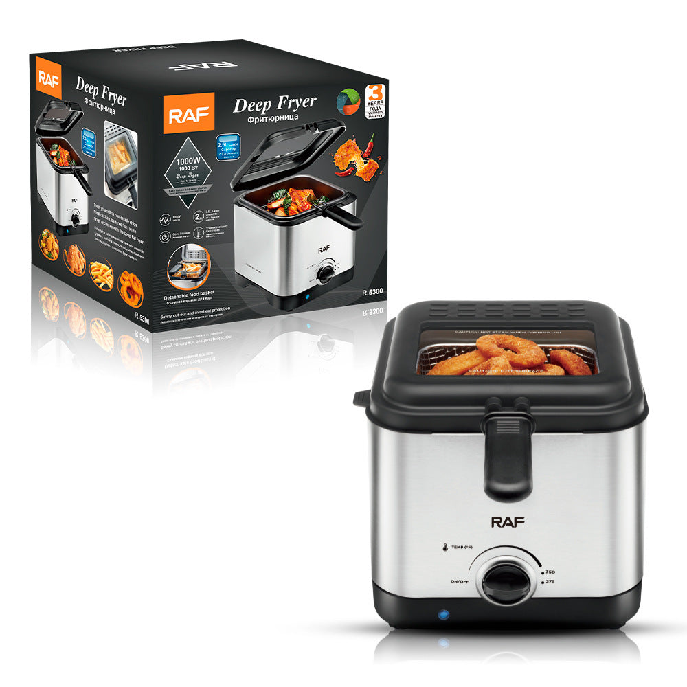 European Standard Cross-Border High-Power Deep Fryer Household Large Capacity Fully Automatic Intelligent Electric Fryer Multi-Function Machine