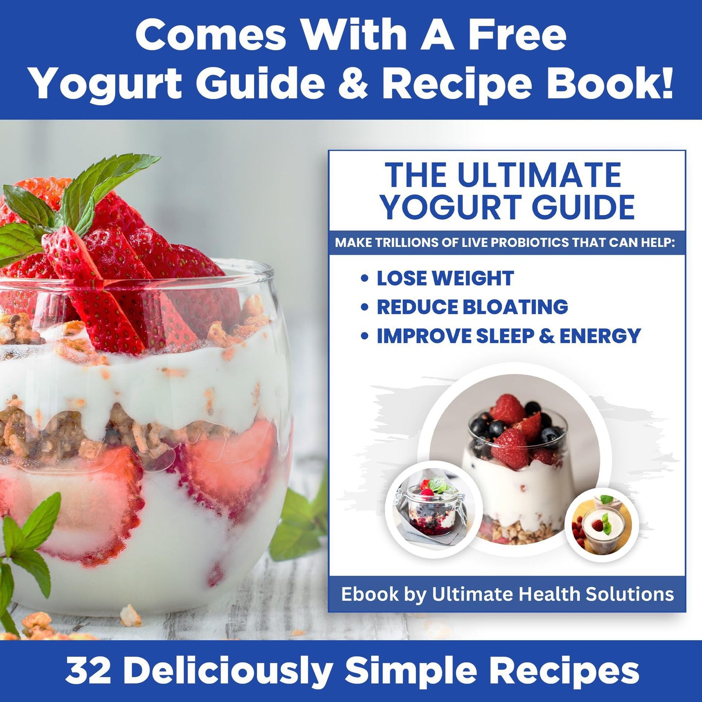 Two Cup Yogurt Maker2L Jam Ice Cream Machine Pudding Breakfast Machine Homemade Yogurt Fermentation Machine YOGURT MAKER