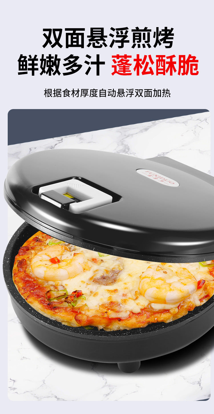 Wholesale Dropshipping Electric Pancake Pan Electric Pancake Stand Household Double-Sided Heating Frying Pancake Pan New Automatic Power-Off Deepened and Enlarged