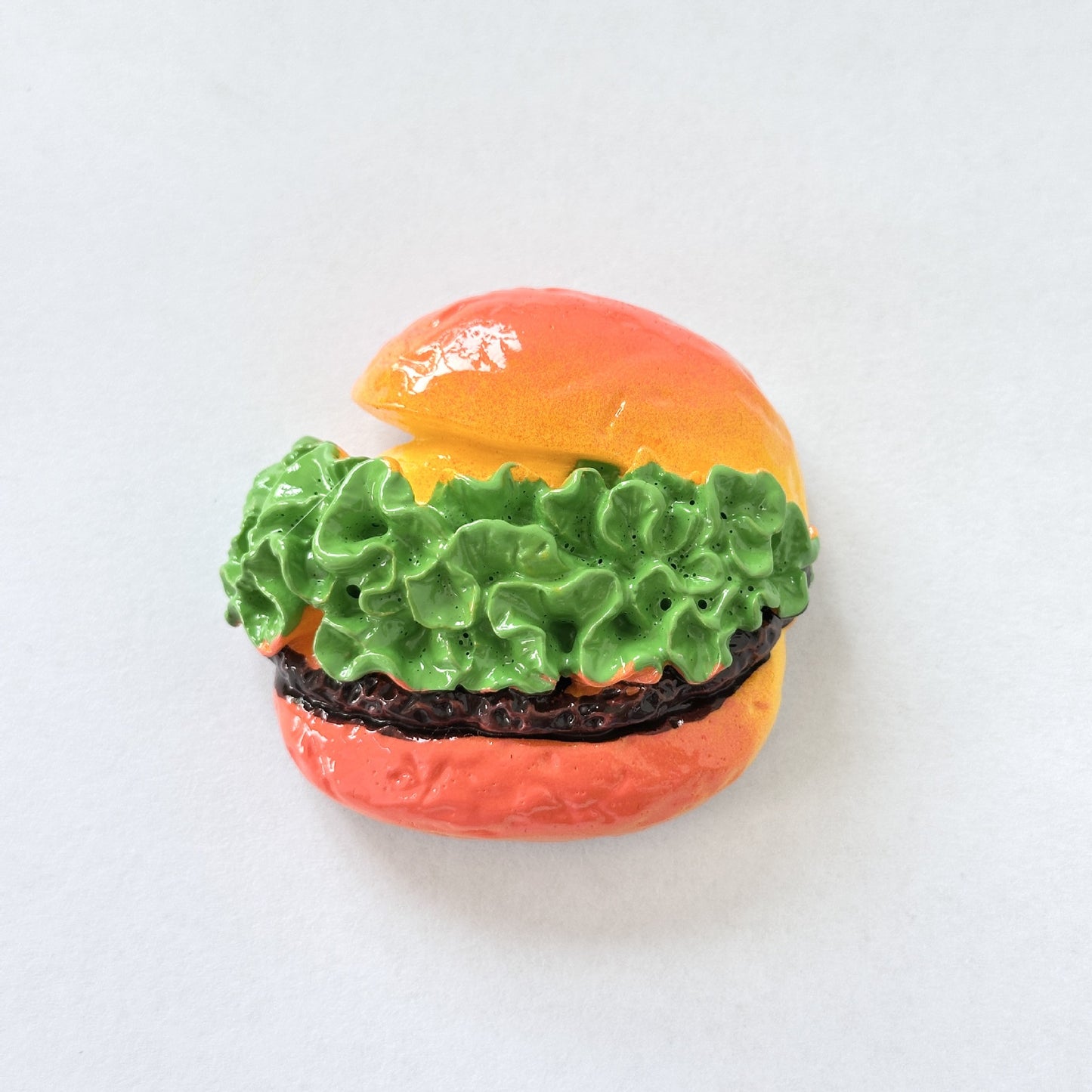 *Beautiful Little Aunt* Refrigerator Magnet 3D Creative Magnetic Sticker Simulation Food Bread Message Sticker Magnetic