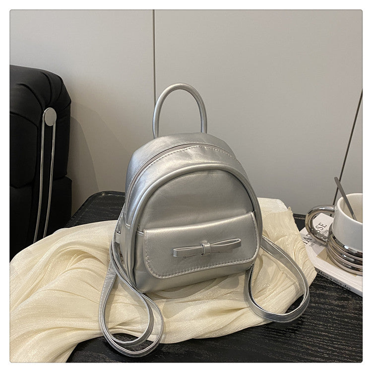 Simple Double Shoulder Small Bag for Women Spring Summer2025New Single Shoulder Crossbody Bag Korean Style Women's Fashion Handheld Small Square Bag