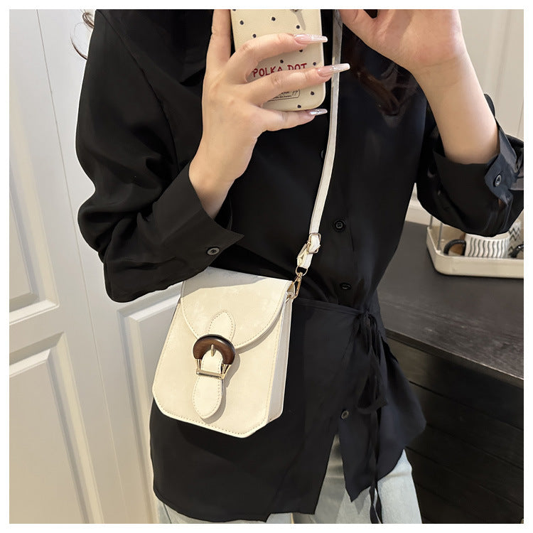 High-end design crossbody bag mini handbag tote bag2025Women's New Fashion Single Shoulder Small Bag Stylish Phone Bag