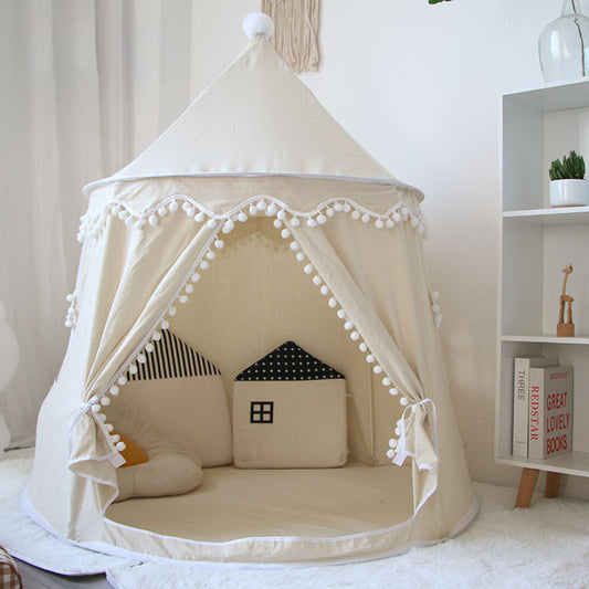 Large Space Children's Tent Portable Indoor Boys Girls Game House Castle Small House