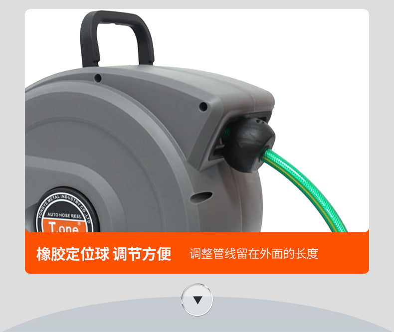 Garden Irrigation Water Sprinkler Garden Irrigation Water Gun Water Sprinkler Equipment Automatic Retractable Hose Reel Tool Wholesale