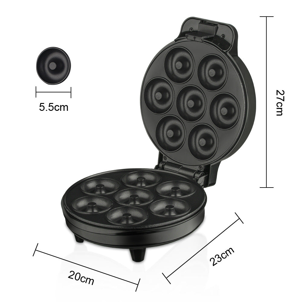 Cross-Border EU Standard Household Donut Maker Internet Celebrity Mini Cake Round Cake Maker Light Food Maker Baking Breakfast Maker