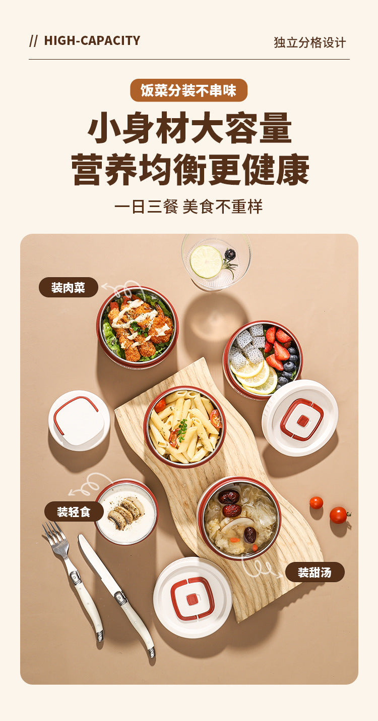 Corporate Annual Meeting Gifts Opening Offer logo Souvenirs for employees and customers lunch boxes bento cutlery gift set