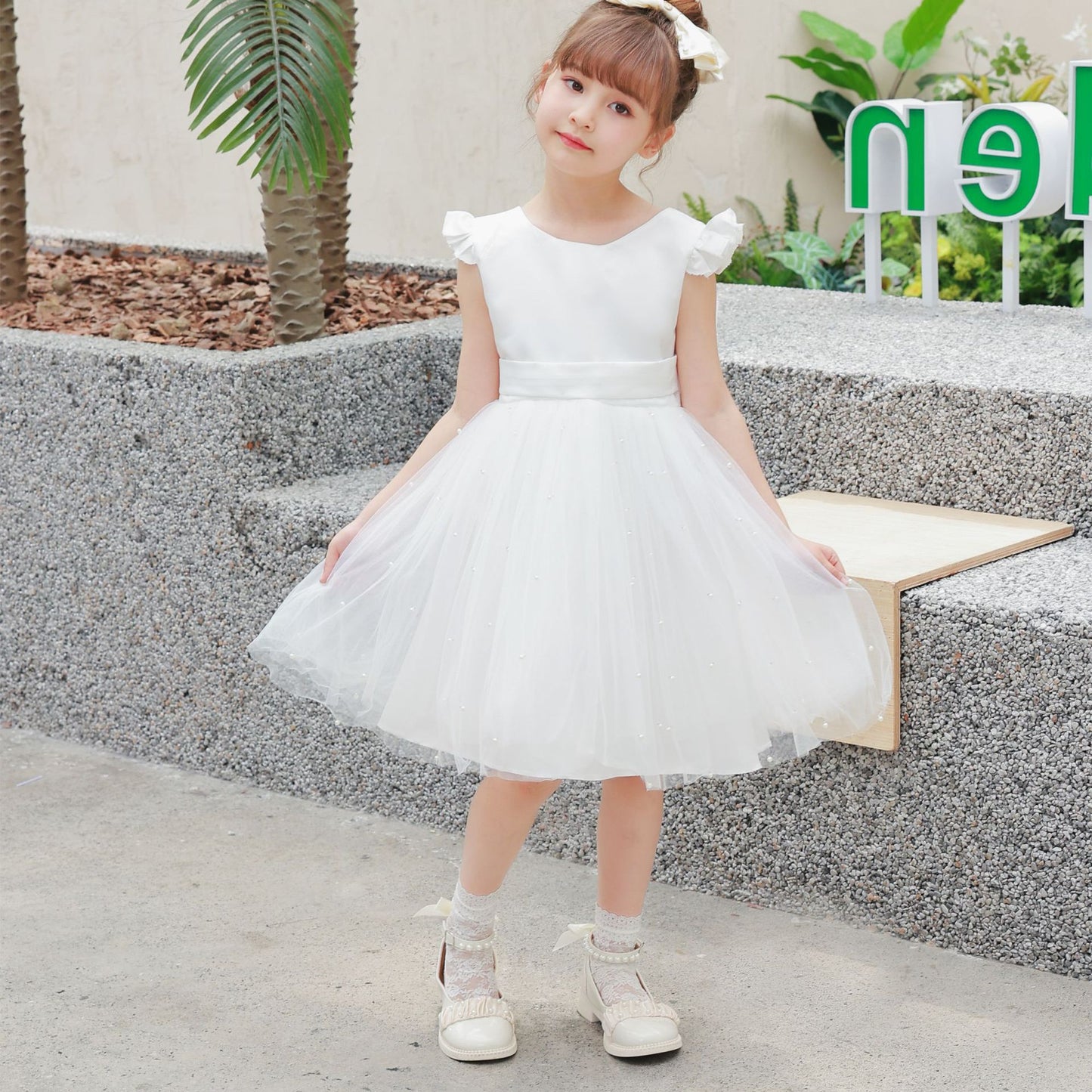 Girls' Princess Dress Puffy Dress