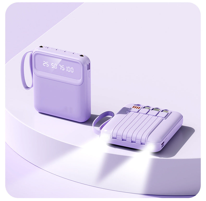 Cross-border wholesale mini power bank3c Authentication20000mAh Large Capacity Power Bank Gift Printing logo