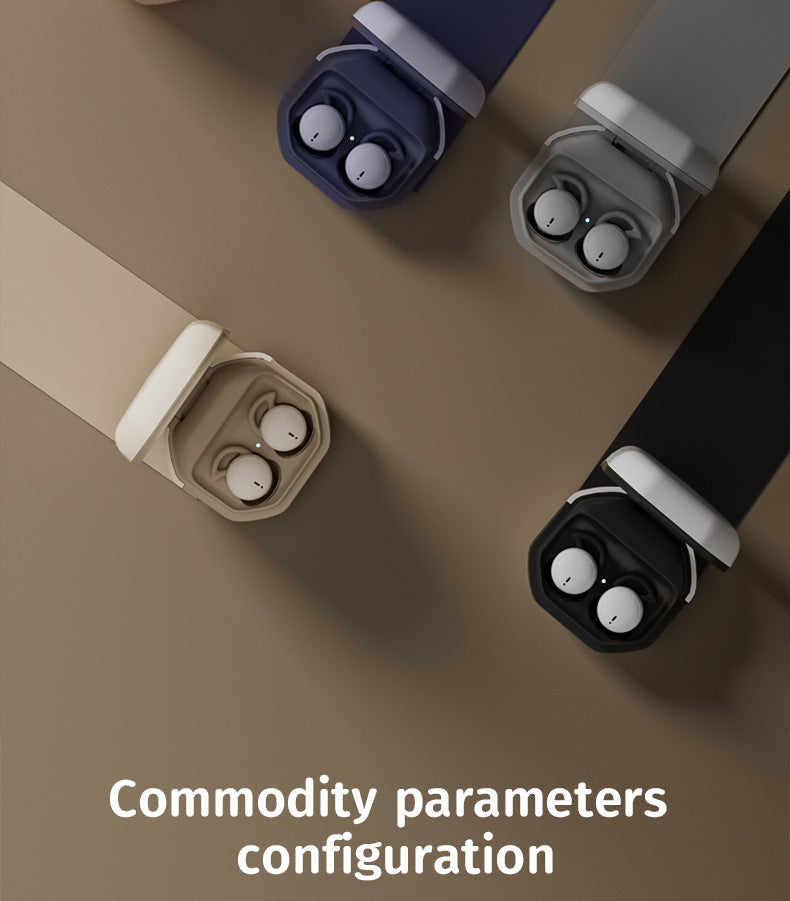 New Cross-Border Sleep Bluetooth Earphones Noise Cancelling Sound Isolation In-Ear Side Sleeping Mini Wireless Earphones