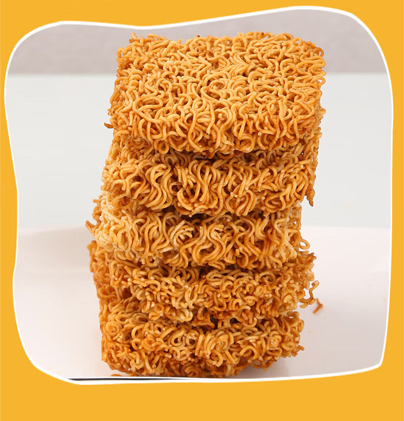 Chanyu Chicken Noodles Whole Box Flavor Crispy Noodles Internet Celebrity Binge-Watching Snacks Individually Packaged Wholesale Dropshipping