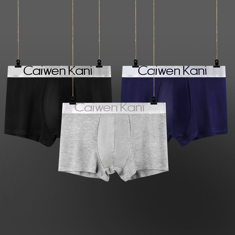 Men's Underwear Modal Cotton Crotch Large Size Boxer Briefs Antibacterial Breathable Underpants Four-Corner Briefs Gift Box Set http://detail.1688.com/offer/840039327825.html