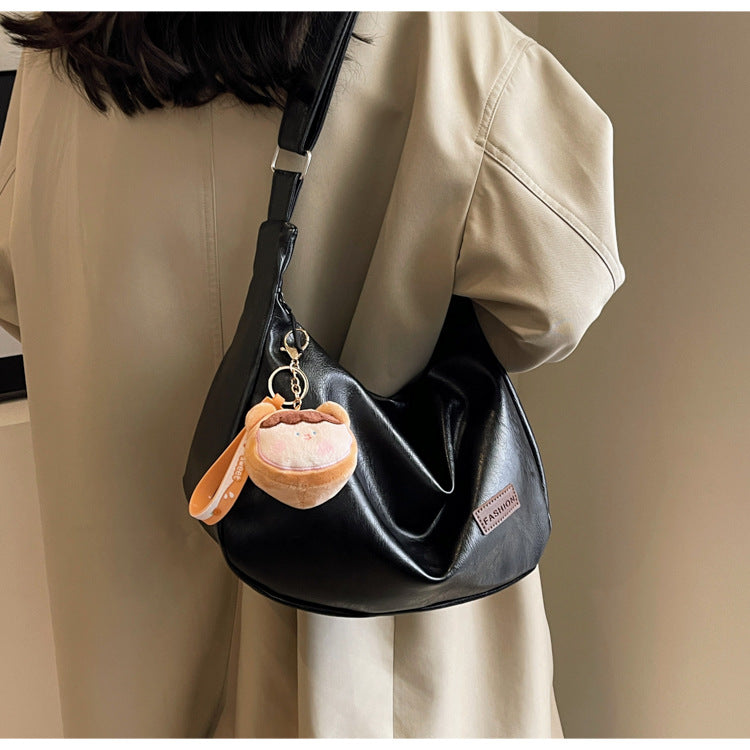 Niche Underarm Bag for Women2024New Autumn and Winter Fashion Retro Dumpling Bag High-end Versatile Shoulder Crossbody Bag