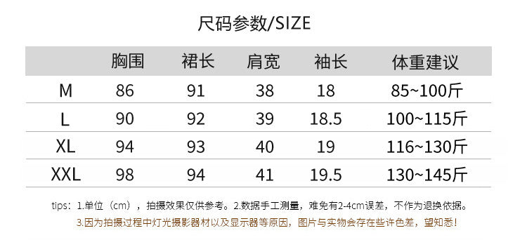 Plus Size Women's Summer Loose Korean Style Mid-Length Dress T Shirt and Skirt for Plus Size mm Solid Color V Collared Slimming Short Sleeve Dress