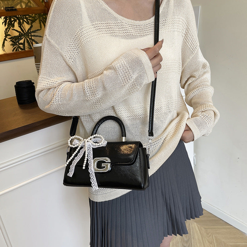 This year's trendy women's bags2025New Fashion Versatile Summer Single Shoulder Crossbody Bag Hot-Selling Small Square Crossbody Bag