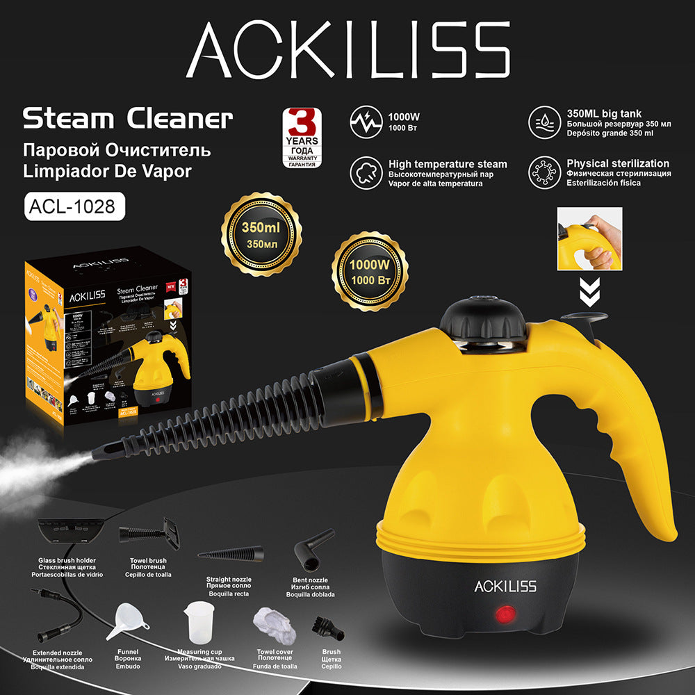 Cross-Border EU UK Household Multifunctional Handheld High-Temperature Cleaner Portable Steam Cleaning High-Pressure Ironing Iron