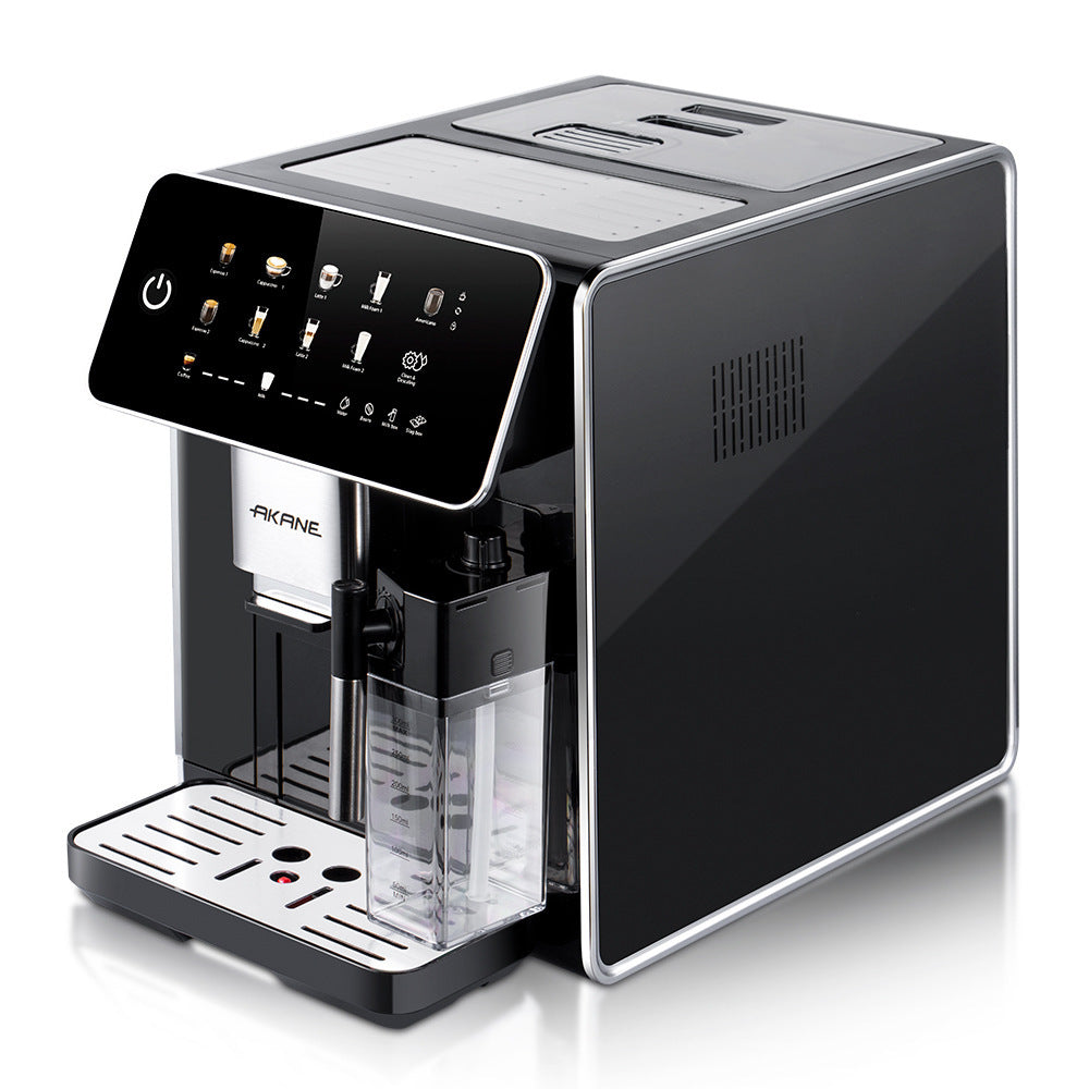 European Standard Cross-Border Fully Automatic Coffee Machine with Automatic Cleaning and Milk Frothing Function DIY Latte Art