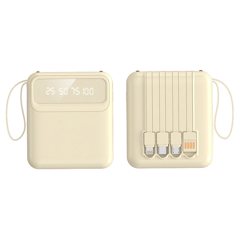 Cross-border wholesale mini power bank3c Authentication20000mAh Large Capacity Power Bank Gift Printing logo