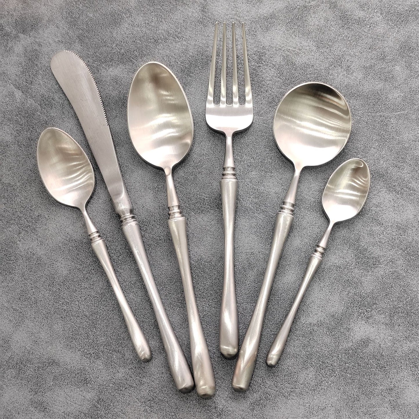 Slim Waist Knife, Fork, Spoon Export Japanese Daily Necessities Tableware Life304Western-style Stainless Steel Cutlery Set spoon