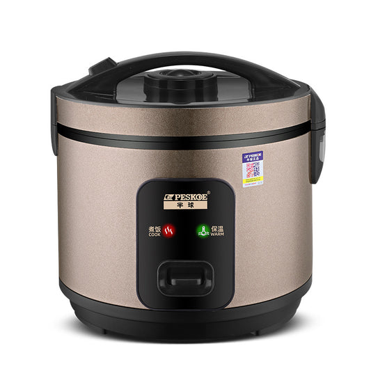 Positive Hemisphere Rice Cooker2-5L Home Use Xishi Pot Old Style Simple Small Size1-3People4Non-Stick Rice Cooker with Steam Cooking Function