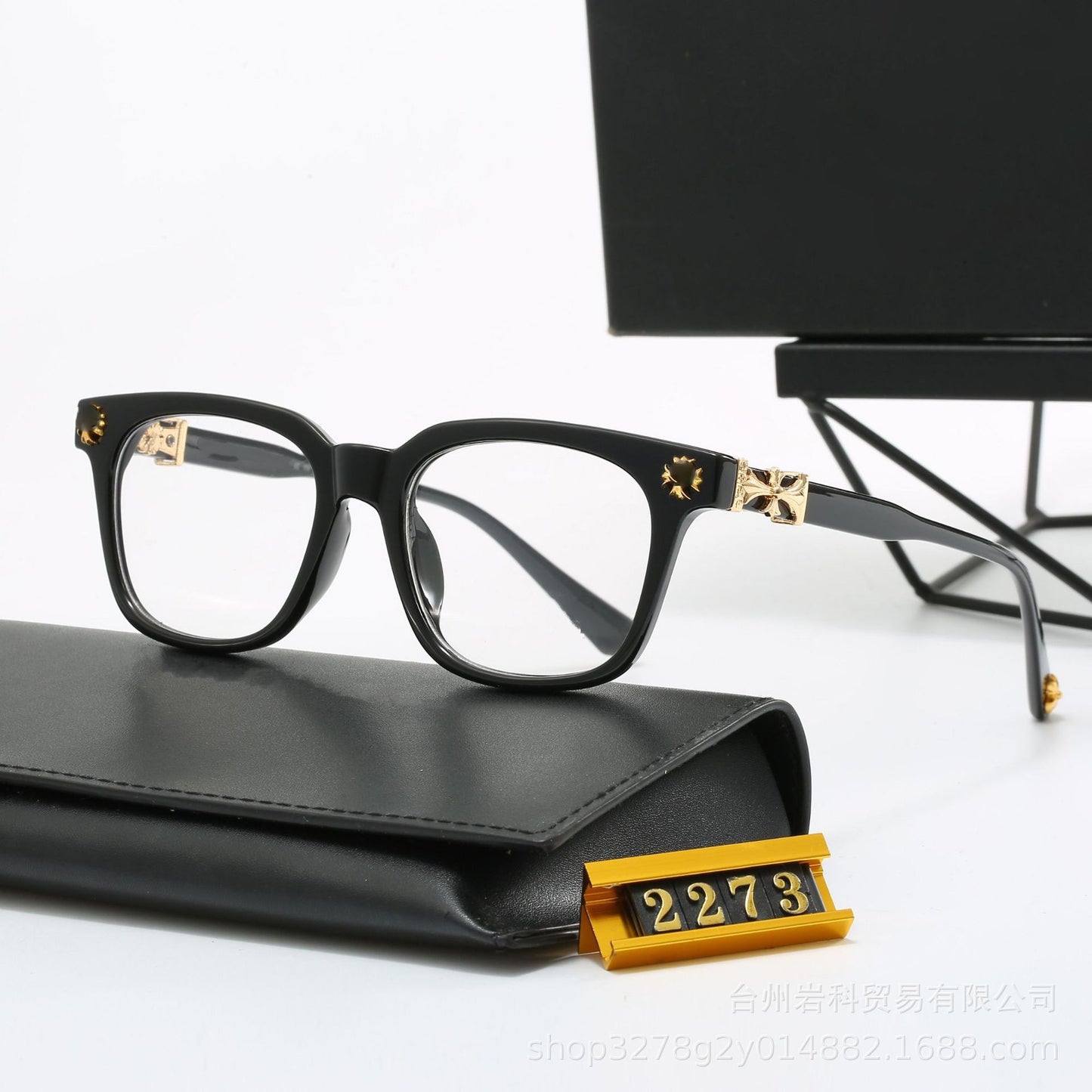 European and American Style New Sunglasses for Men and Women, Square Frame, Classic Travel Fashion Optical Glasses2273