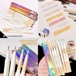 Capel Ice Cream Nine-Color Eyeshadow Palette Pearlescent Matte Rose Palette Under-eye Blush Oat Milk Tea Earth Pure Desire
