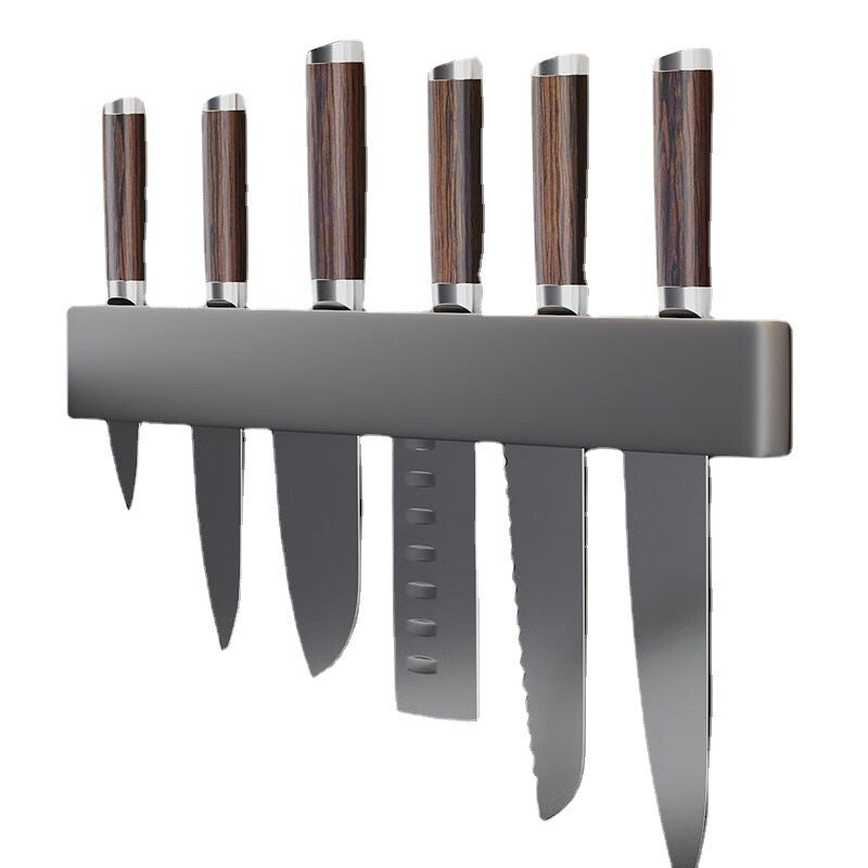 Manufacturer supplies multifunctional kitchen storage rack Knife Rest Wall-Mounted Simple Knife Holder Storage for Kitchen Knives