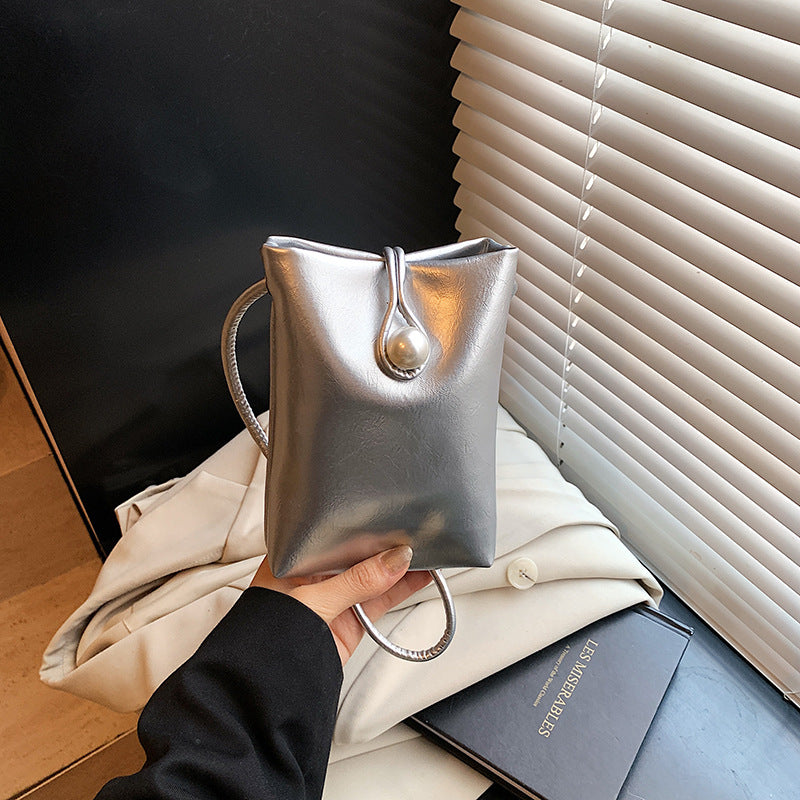 New Chinese Style Mini Handbag for Women2024New high-end versatile coin purse casual single shoulder crossbody phone bag