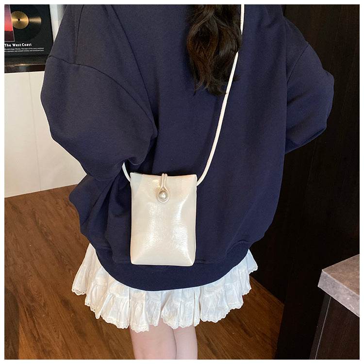 New Chinese Style Mini Handbag for Women2024New high-end versatile coin purse casual single shoulder crossbody phone bag