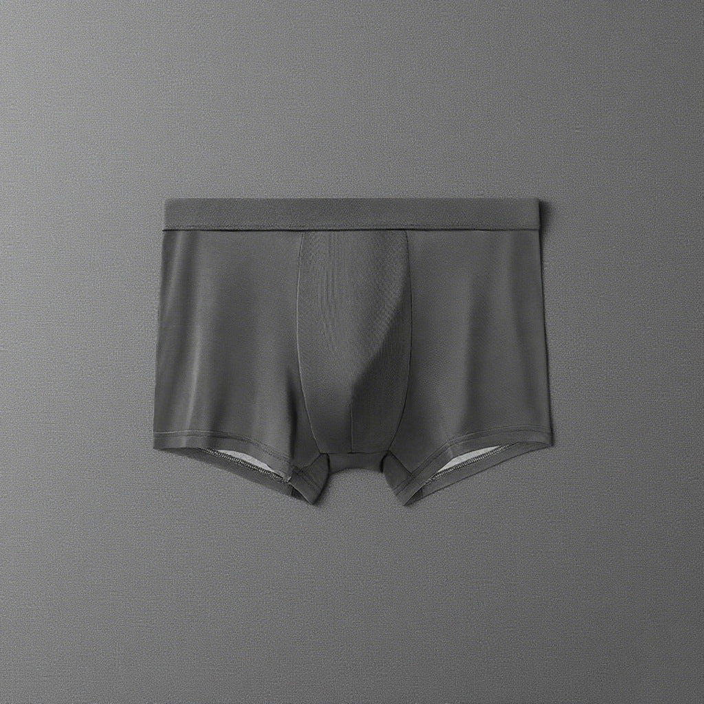 Hot-Selling Men's Ice Silk Underwear Summer Graphene Antibacterial Underwear Men's Knitted Breathable Boxer Briefs Wholesale http://detail.1688.com/offer/706012866736.html
