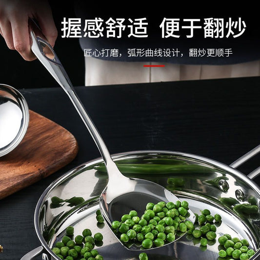 Home Stainless Steel Spatula Cooking Spatula Spoon Set Cooking Spatula Kitchen Cooking Spatula Thickened Roja