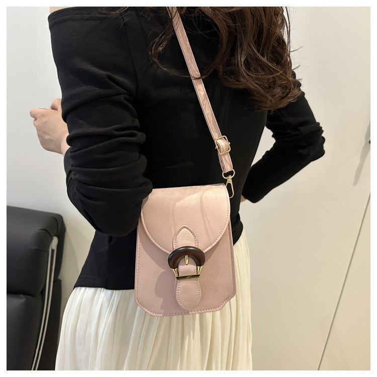 High-end design crossbody bag mini handbag tote bag2025Women's New Fashion Single Shoulder Small Bag Stylish Phone Bag