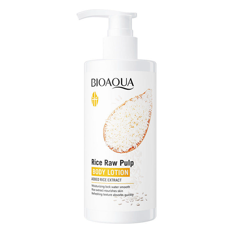 Full English Rice Skincare Set BIOAOUA Rice Puree Series Six-Piece Set Box Cross-Border Wholesale