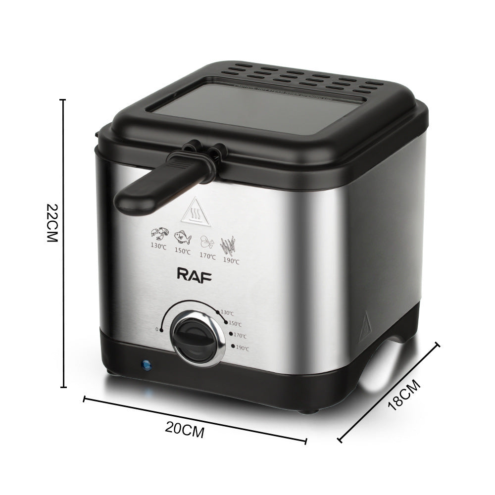 European Standard Cross-Border High-Power Deep Fryer Household Large Capacity Fully Automatic Intelligent Electric Fryer Multi-Function Machine