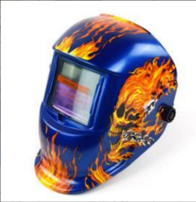 107Solar Automatic Dimming Welding Protective Mask Head-mounted Argon Arc Welding LCD Welder Mask