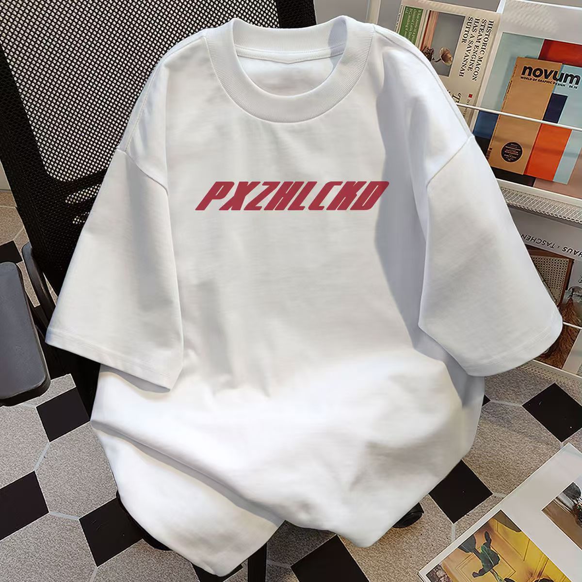 Men's Short Sleeve t T-shirt Ice Silk Short Sleeve Men T T Shirt Summer round Neck Bottoming Shirt Casual All-Matching and Handsome Short t Men's T-shirt
