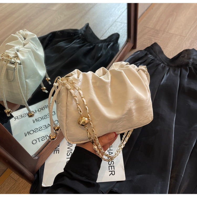 Popular Bags for Women This Year2024New Style Crossbody Bag for Women ins High-end stylish versatile single-shoulder chain bag for women