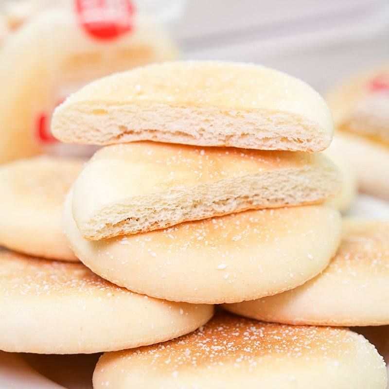 Yam Flavor French Cake Soft Snow Cake Traditional Pastry Breakfast Bread Meal Replacement Small Packaging Whole Box Snack Food Wholesale