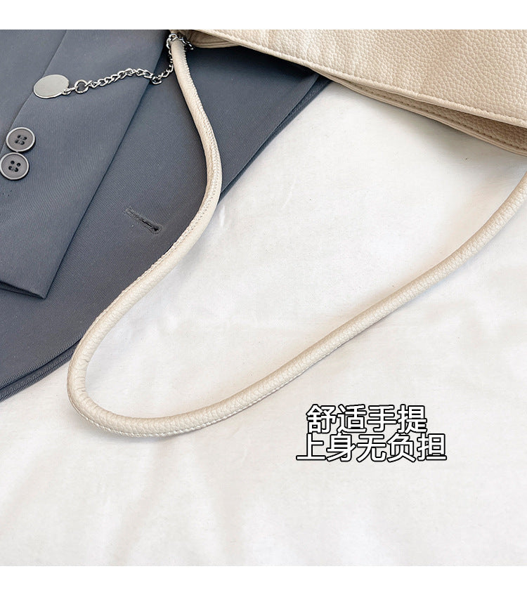 Women's Commuter Tote Bag Versatile2024New Fashion Large Capacity Bucket Crossbody Bag High-end Single Shoulder Underarm Bag