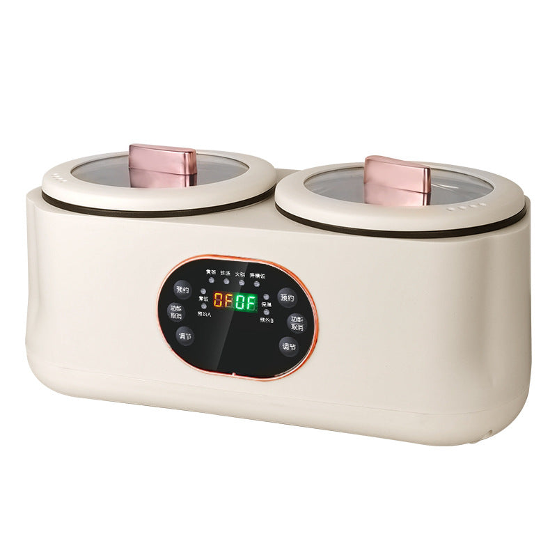 Wholesale Dual Pot Rice Cooker Fully Automatic Multi-Functional Integrated Rice Cooker Hot Pot Steaming Intelligent Reservation Insulation