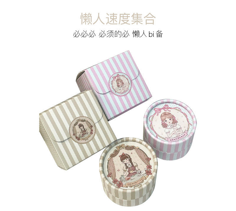HERORANGE Little Fairy Embossed Blush Colorful Pure Desire Blush Purple Fine Shimmer Matte Contour Atmosphere Rouge595