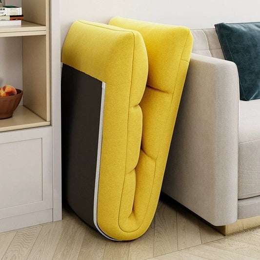Lazy Sofa Tatami Single Folding Bed Backrest Seat Student Reclining Balcony Chair Single Recliner Cushion