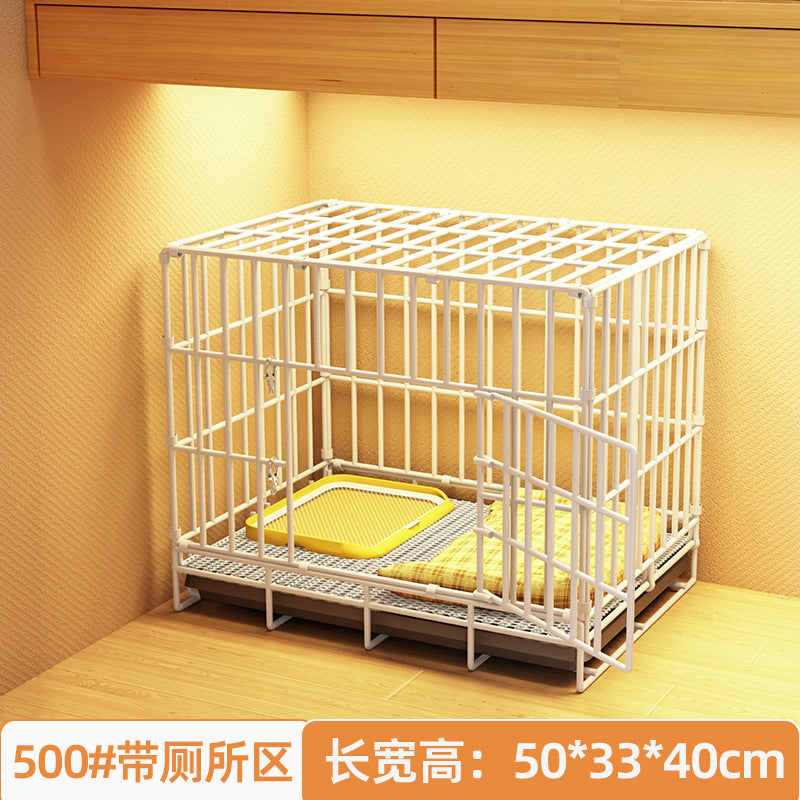 Pet Fence Dog Cage Small Dog Household Indoor Fence Space-Saving Dog House Dog Bed Toilet Cat Cage Cat Villa