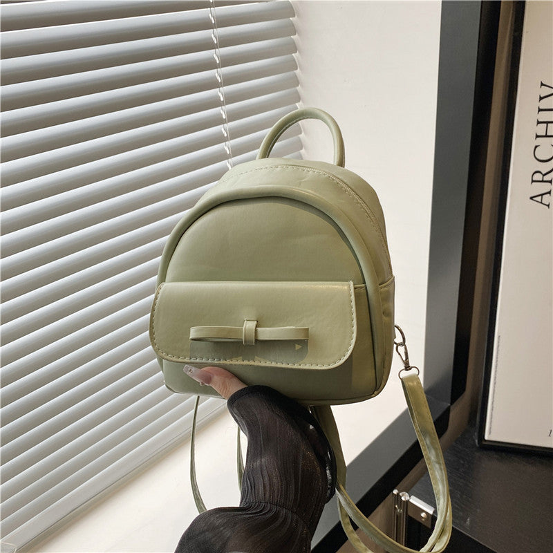 Simple Double Shoulder Small Bag for Women Spring Summer2025New Single Shoulder Crossbody Bag Korean Style Women's Fashion Handheld Small Square Bag