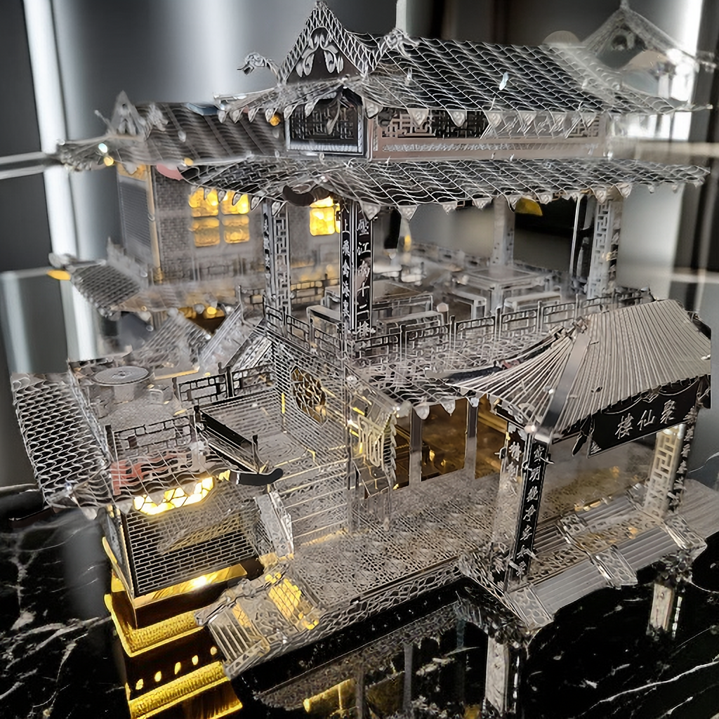 Adult High-Difficulty Stress Relief3D Model Handmade Assembly Boredom Relief Creative 3D Puzzle Art Ornament