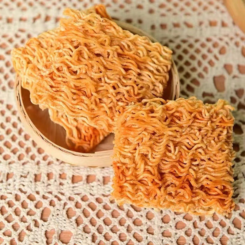 Palm Crisp Dry Snacks Halal Instant Noodles Wholesale Box Internet Celebrity Snacks Gift Pack Hunger Relief Midnight Snack